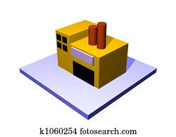 Factory Manufacturer Icon Factory Manufacturer Icon
