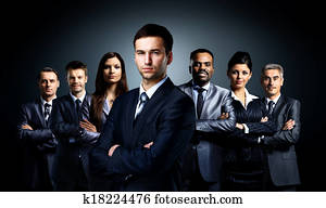 grupo de empresarios