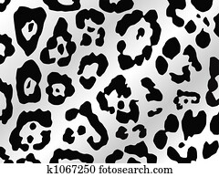 leopard style in black and white leopard style in black and white