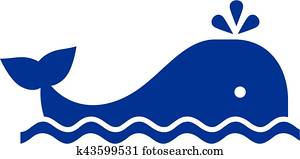 Whale pictogram Whale pictogram