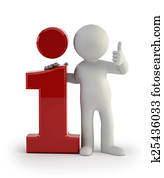 3d, pequeno, pessoas, -, info, ícone