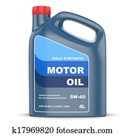 Motor oil plastic canister Motor oil plastic canister