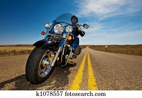 Motorcycle riding