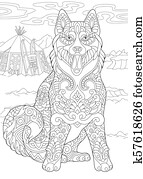 Siberian Husky dog Siberian Husky dog