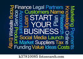 Start Your Business Word Cloud