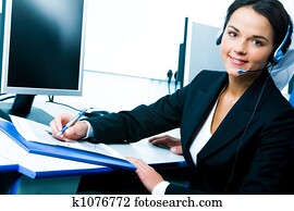 Telephone operator Telephone operator