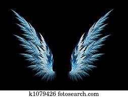 מלאך כחול, כנפיים