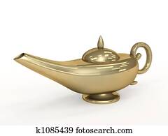 3d, מנורה של קסם