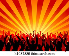 Party crowd Party crowd
