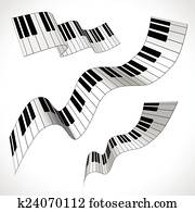 Piano keys Piano keys