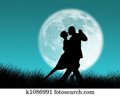 Tango in the moon Tango in the moon