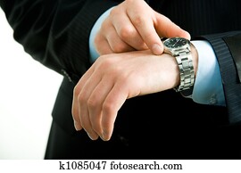 Watch on hand Watch on hand