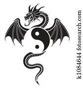 Yin Yang Dragon Yin Yang Dragon