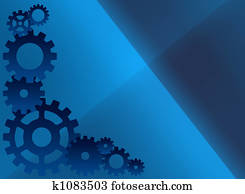 כחול, שן בגלגל, רקע