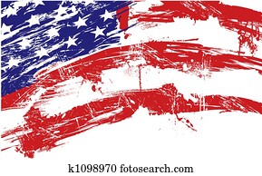 American flag background