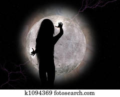 Moon girl.