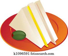 Sandwich illustration Sandwich illustration