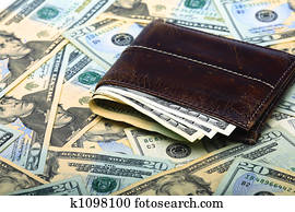 Wallent over money