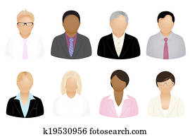 Business People Icons