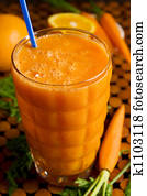 Carrot smoothie Carrot smoothie