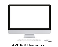 iMac Computer wireless keyboard and mouse mockup iMac Computer wireless keyboard and mouse mockup
