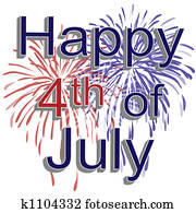 שמח, *רביעי של יולי, זיקוקין