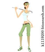 Golf Girl Golf Girl