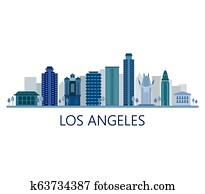 Los Angeles skyline Los Angeles skyline