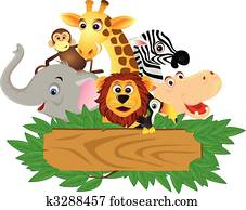 מצחיק, ציור היתולי, בעל חיים