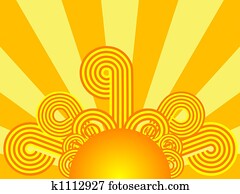 ראטרו, עלית שמש