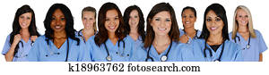 Group Of Nurses Group Of Nurses