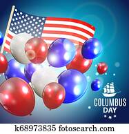 Illustration of Columbus Day