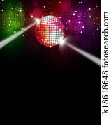 Music Multicolor Disco Background Music Multicolor Disco Background