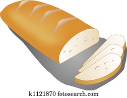 Sliced country bread Sliced country bread