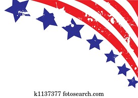 American flag background fully editable vector illustration American flag background fully editable vector illustration