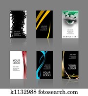 Business Cards Assortment Business Cards Assortment