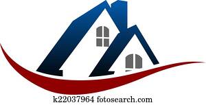 House roof symbol House roof symbol