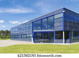 modern office building