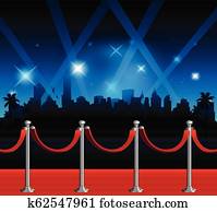 Hollywood red carpet background Hollywood red carpet background