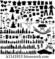 בית, פריטים, קבע