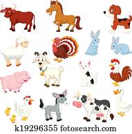 Farm animal collection set Farm animal collection set