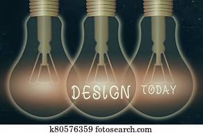 Text sign showing Design. Conceptual photo plan drawing produced to show look function or workings of building. Text sign showing Design. Conceptual photo plan drawing produced to show look function or workings of building.