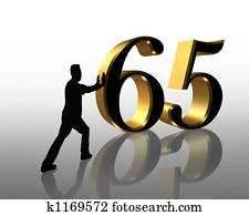 65th, יום הולדת, 3d, הזמנה