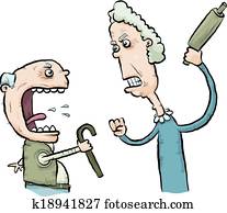 arguing, vecākais, citizens