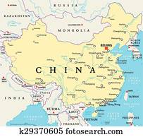 China Political Map China Political Map