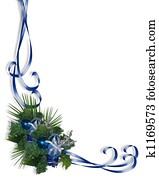 Christmas Corner Blue Christmas Corner Blue