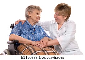 elderly woman in wheelchair elderly woman in wheelchair