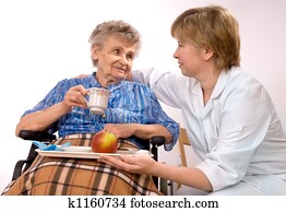 elderly woman in wheelchair elderly woman in wheelchair