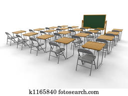 Empty classroom Empty classroom