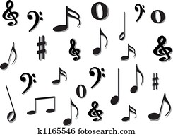 Music notes Music notes